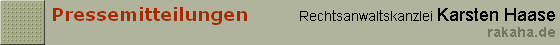 Pressemitteilungen